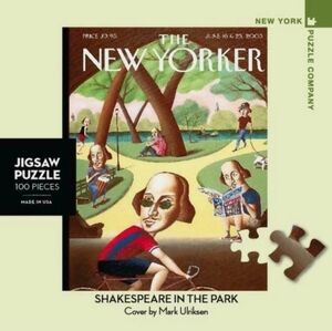 Vintage New Shakespeare In The Park - New Yorker Magazine Puzzle
